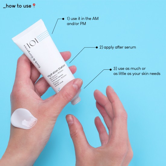 CRETURE Gelée lotion EX& Nanomella Cream Hydration Station 50 ml - Cremă hidratantă cu textura